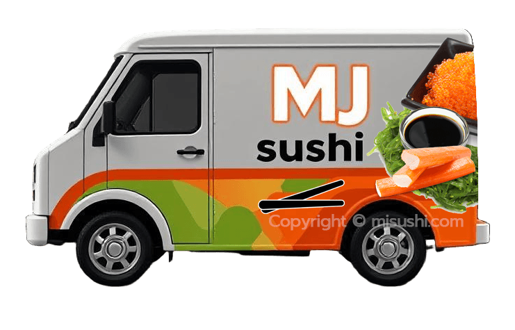 MJ fast delivery car รถขนส่งด่วน